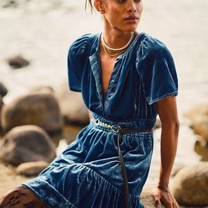 The Somerset Mini Dress: Velvet Edition